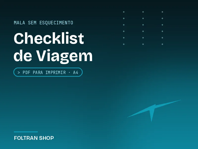 Checklist de Viagem