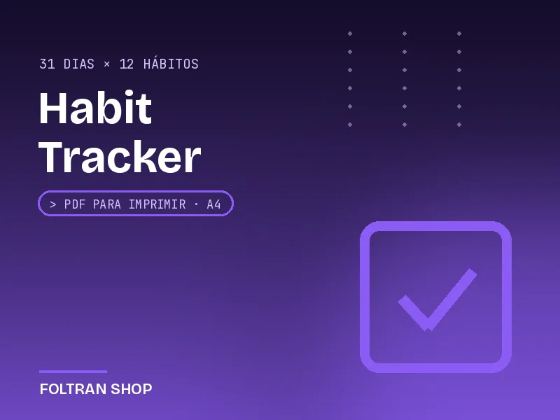 Rastreador de Hábitos