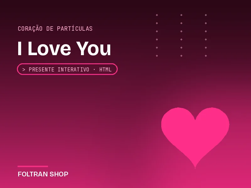 I Love You — Cartão Animado