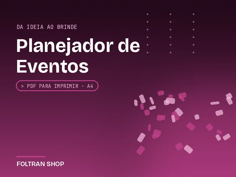 Planejador de Eventos & Festas