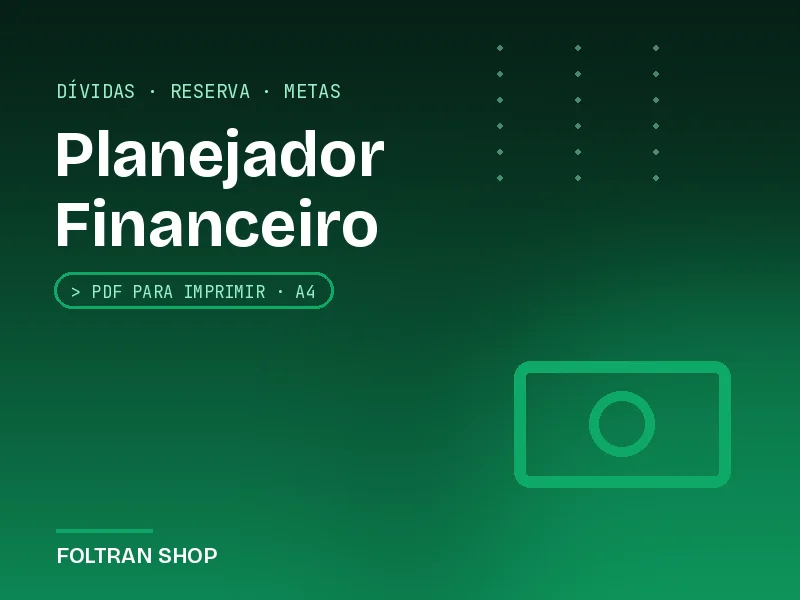 Planejador Financeiro Pessoal