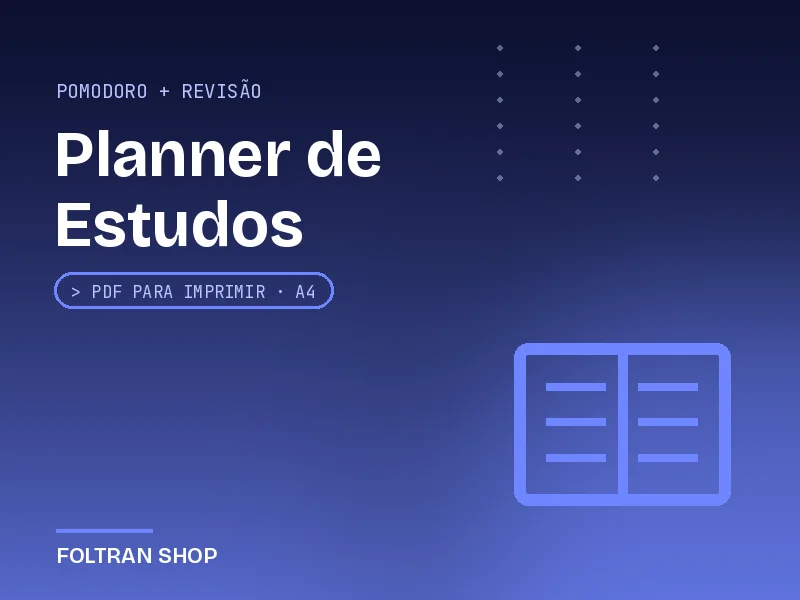 Planner de Estudos