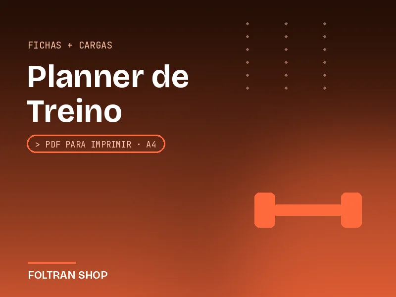 Planner de Treino